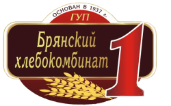 ПЕЧАТЬ32 в Брянске: Компания «Брянский хлебокомбинат №1» — логотип клиента типографии, кадр 10; клиент ПЕЧАТЬ32 и заказчик полиграфической продукции, страница «Нам доверяют на главной странице»